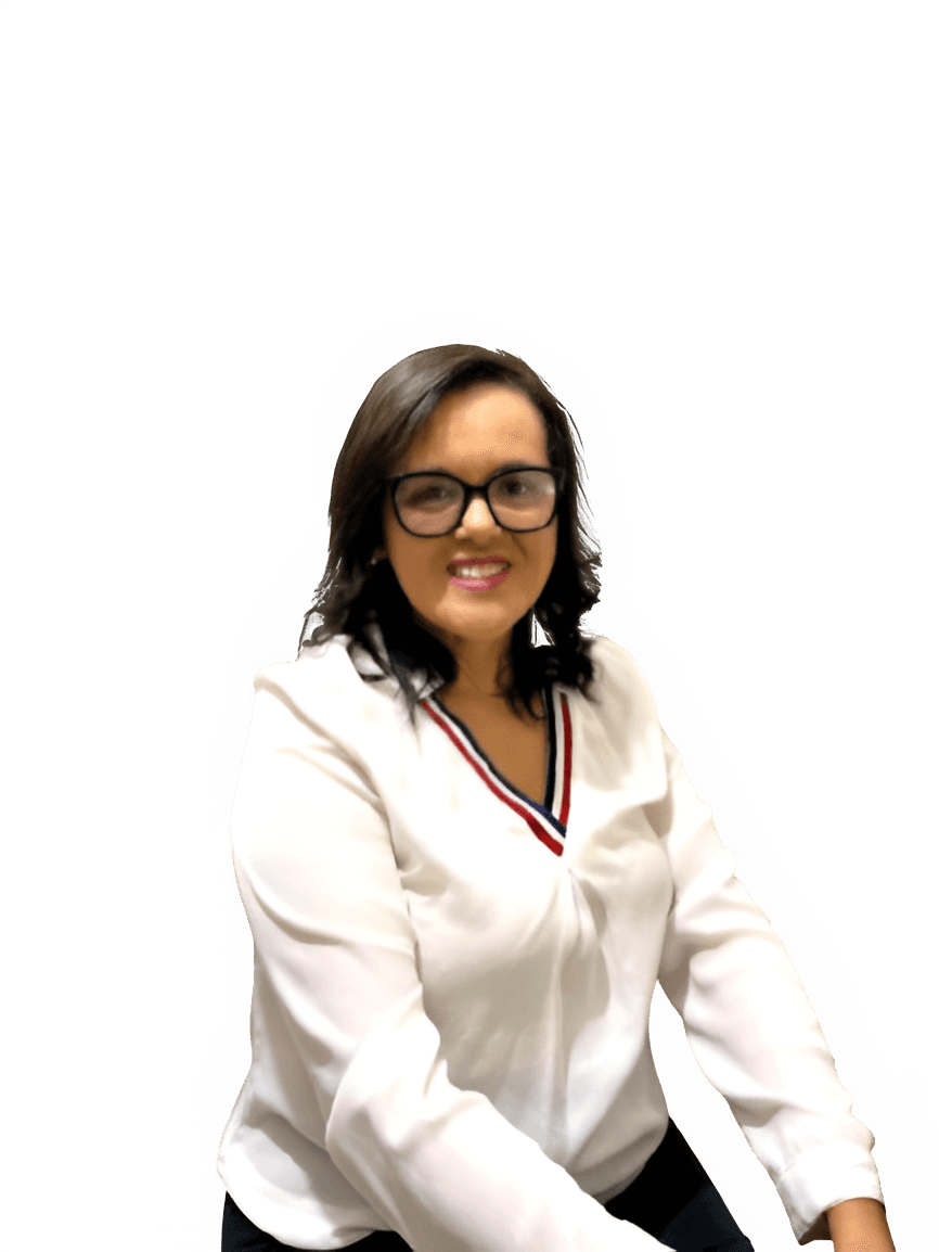 Foto profissional da psicóloga Joyce Motta Valadão